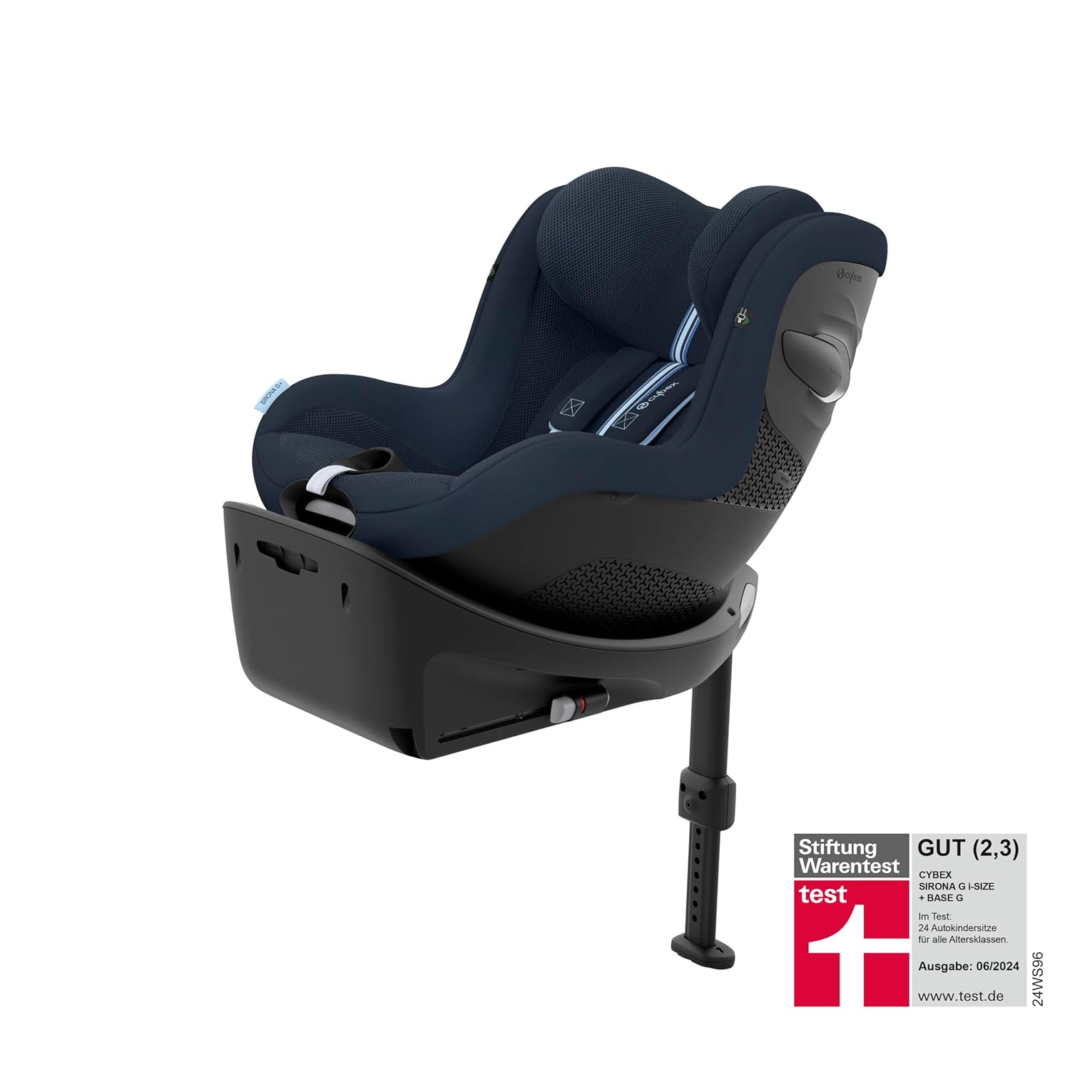 CYBEX Gold Base ISOFIX, Base G, Per seggiolino auto Cloud G i-Size e seggiolino auto Sirona G i-Size, Nero