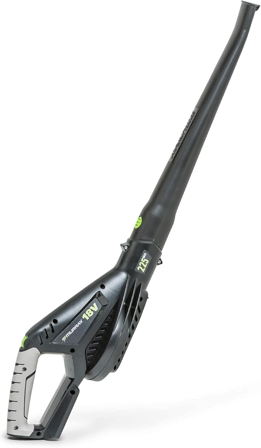 Murray 18V Lithium Ionen Laubbläser Set. IQ18LBK, inklusive 5Ah Batterie und Ladegerät, 225 km/h Blasgeschwindigkeit , 5 Jahre Garantie