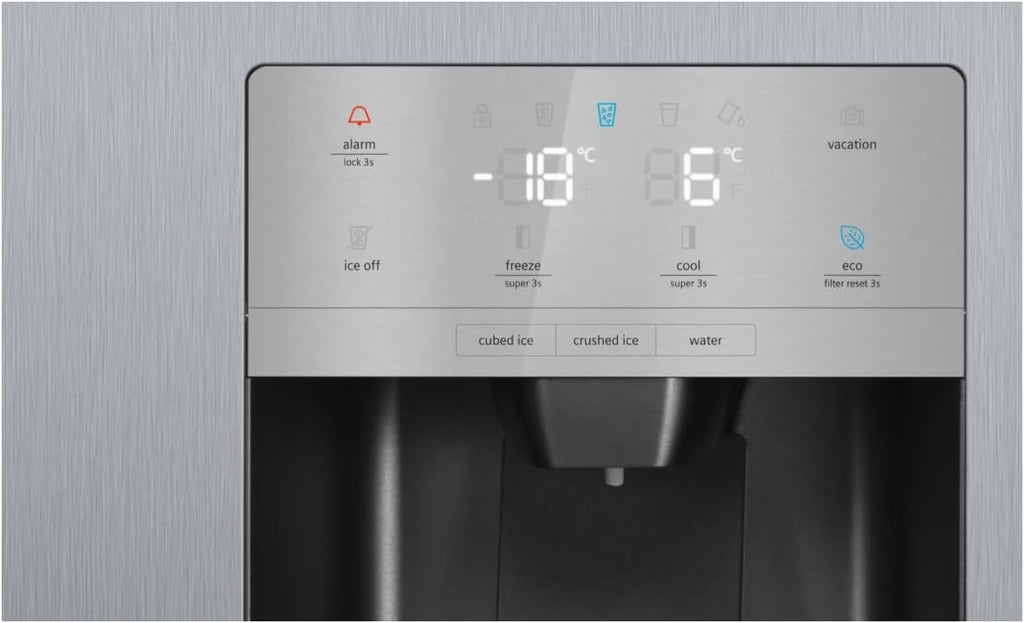 Frigorifero Multic дверный SIEMENS KF96NVPEA iQ300, 183 x 91 cm, 405 L di refrigerazione e 200 L di congelamento, hyperFresh per una freschezza più duratura, noFrost per non sbrinare mai più, superCooling per un raffreddamento più rapido