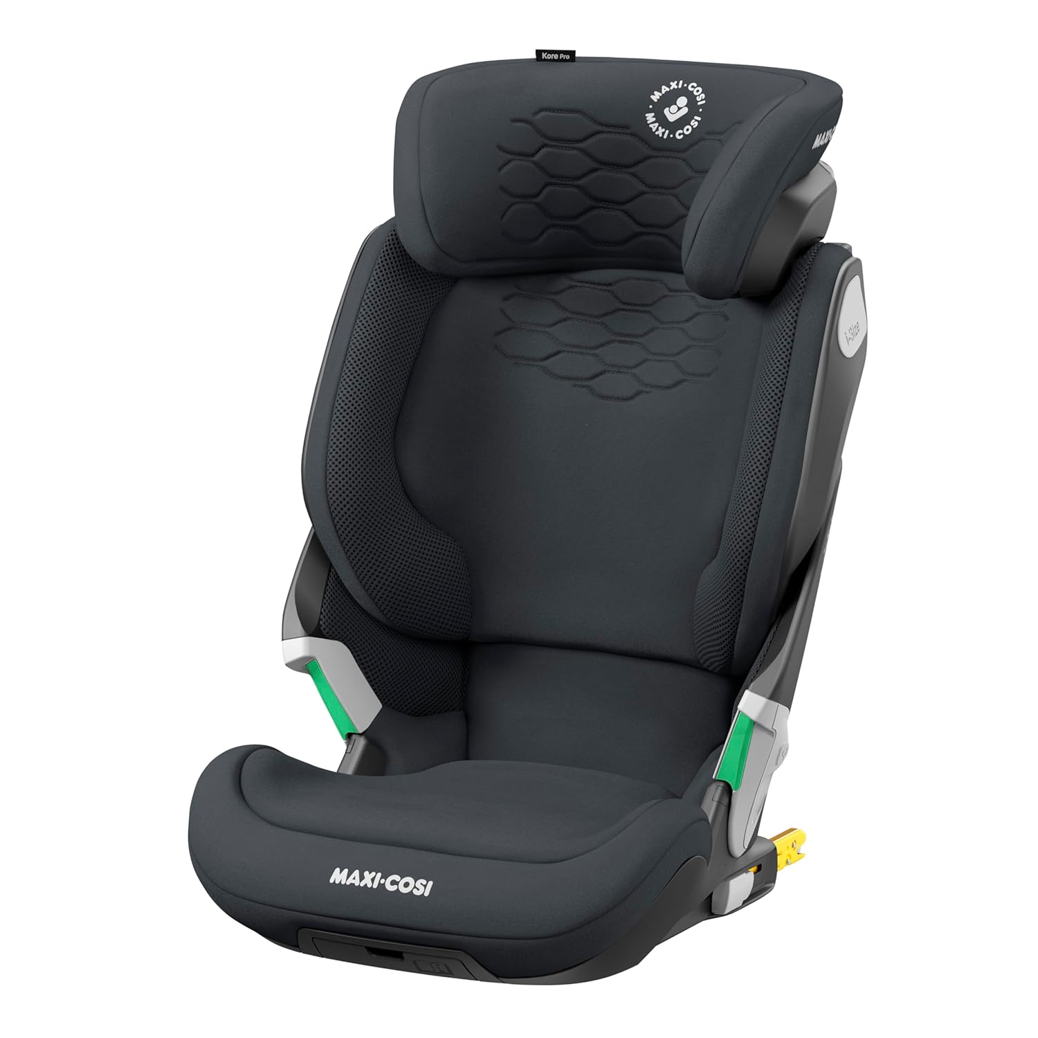 Seggiolino Auto Maxi-Cosi Kore Pro i-Size, 3.5–12 Anni, 100–150 cm, Luce ClickAssist, Altezza/Larghezza Regolabili, Sistema di Protezione Laterale+, Authentic Cognac