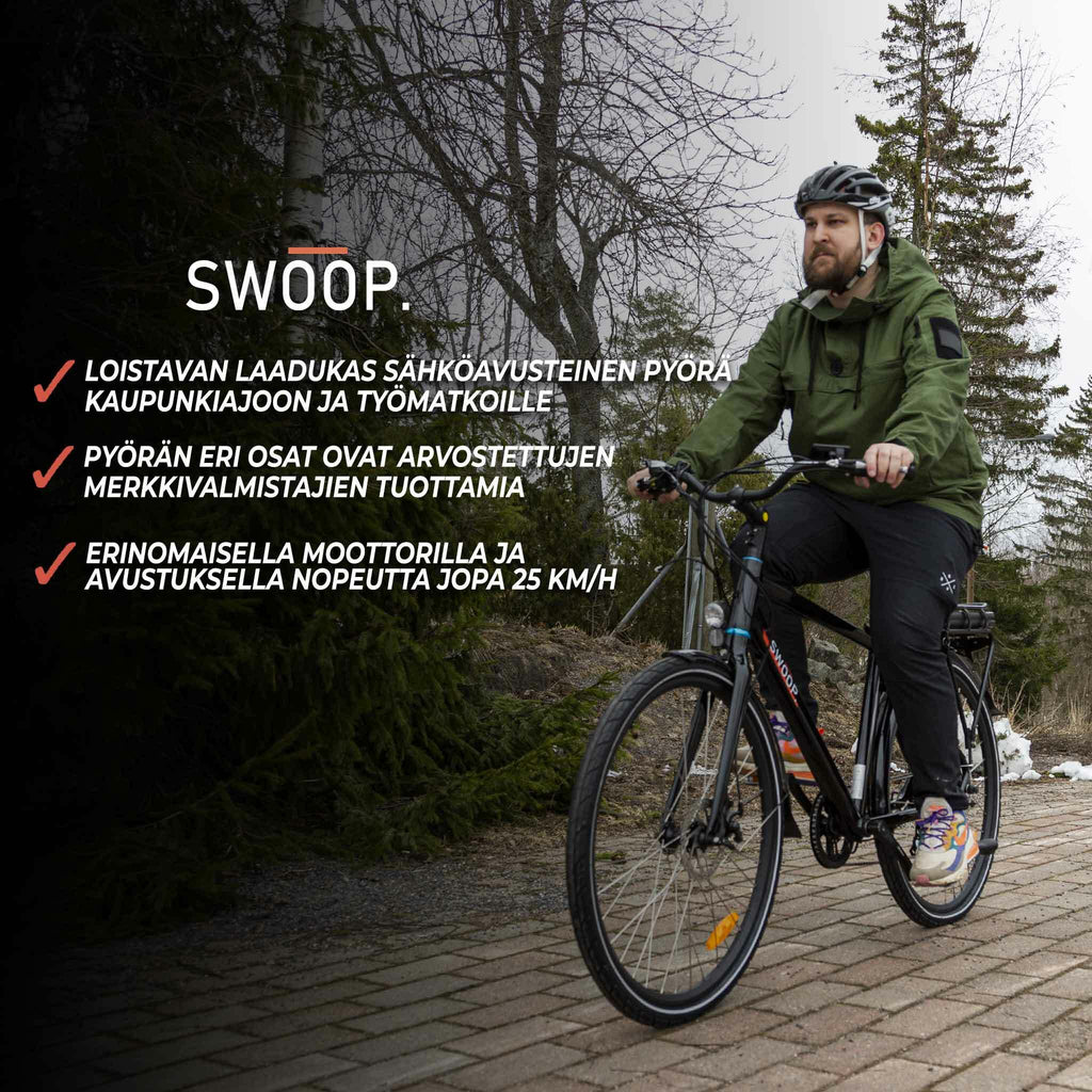 Swoop Bicicletta elettrica City, Uomo 28