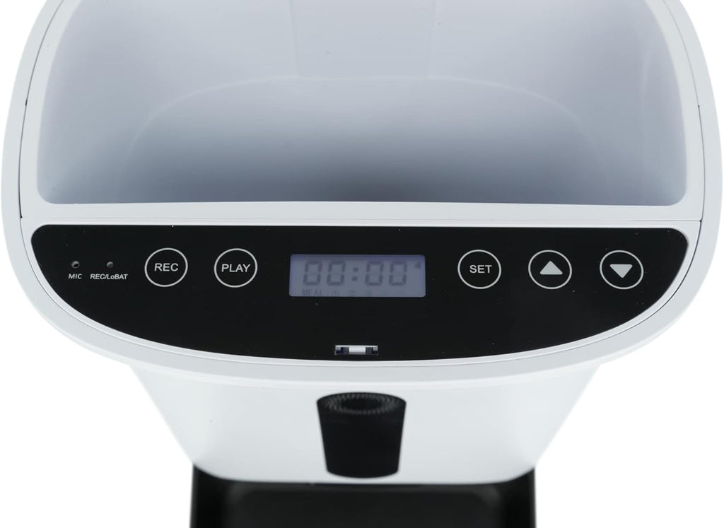 TRIXIE steuerbarer Futterspender per APP FUTTERAUTOMAT TX8, 4,3 L/24 × 38 × 19 CM, WEIß/SCHWARZ - 24338