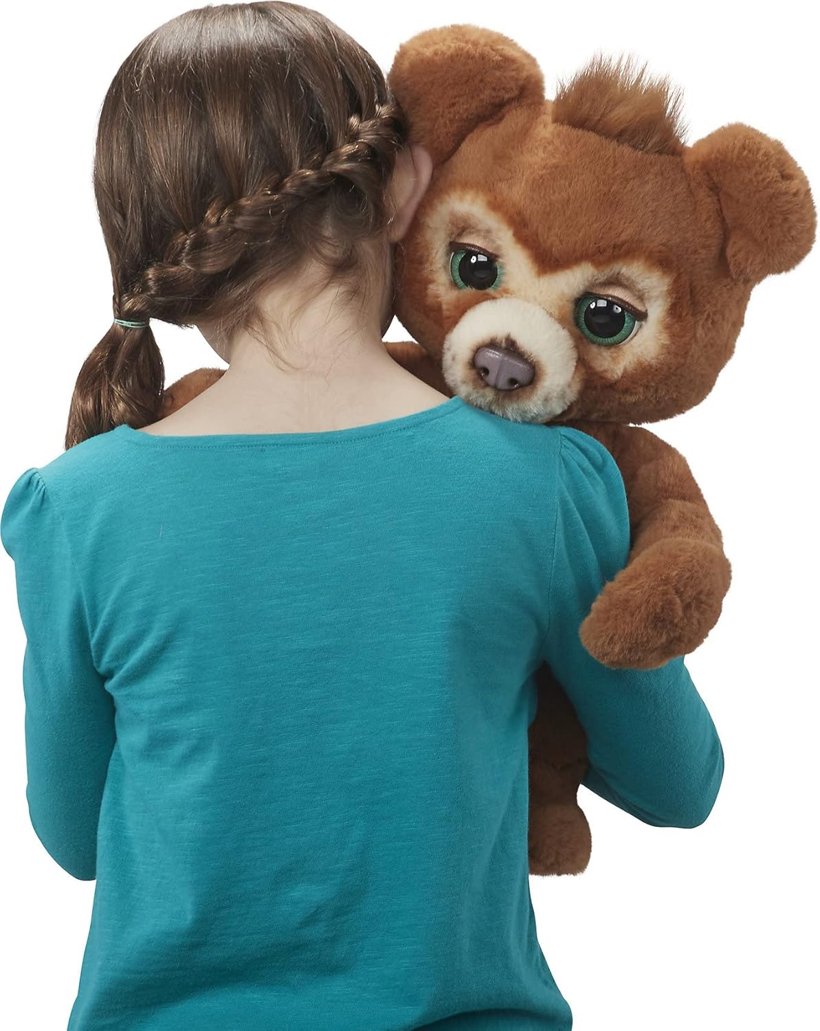 FurReal Cubby, il mio orsetto interattivo, orsetto di peluche, da 4 anni in su Marrone