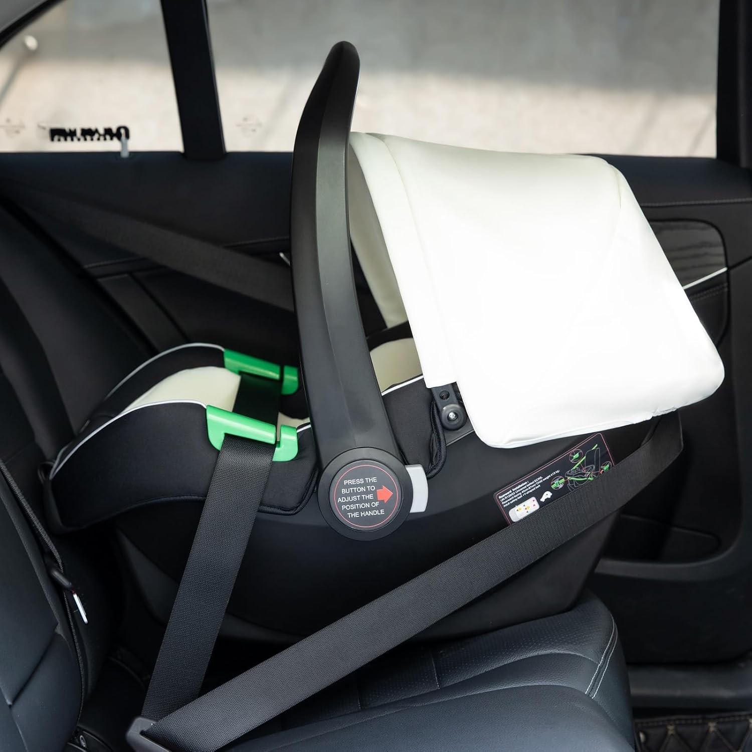 Gcarebb Passeggino 3 in 1, Buggy con Ovetto, Set Completo Passeggino Regolabile in Altezza, Passeggino Combinato con Telaio in Alluminio per Neonati 0-4 Anni