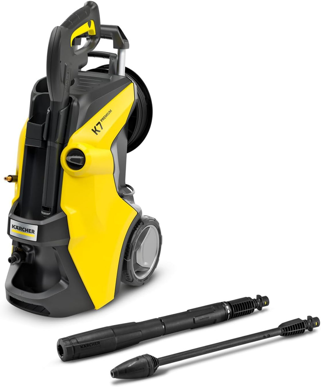 Idropulitrice Krcher K 7 Premium Power Home, pressione: 180 bar, portata: 600 l/h, resa oraria: 60 m/h, potenza: 3.000 W, avvolgitubo, con pistola, ugello rotante, lancia VarioPower