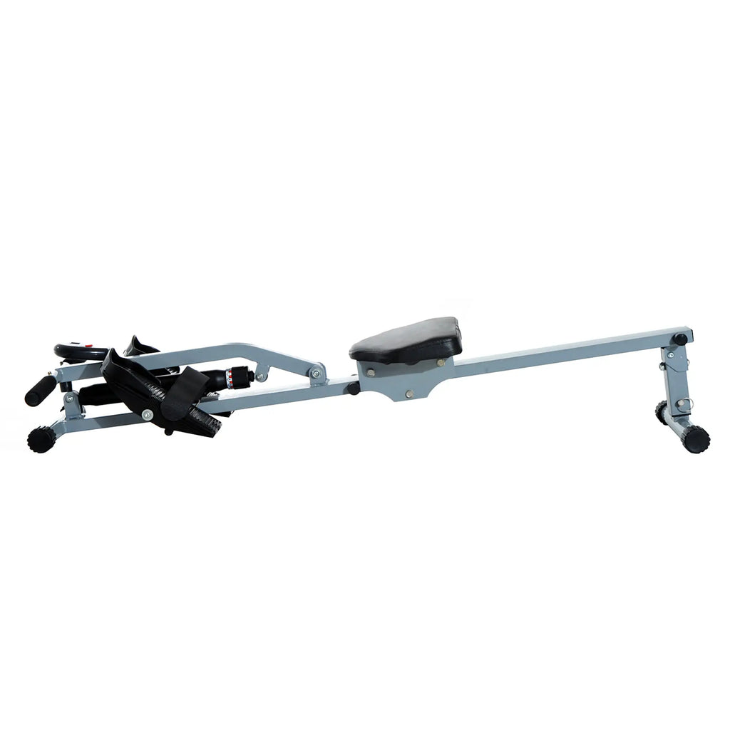  vogatore HOMCOM per allenamento cardio con display LCD e resistenza regolabile