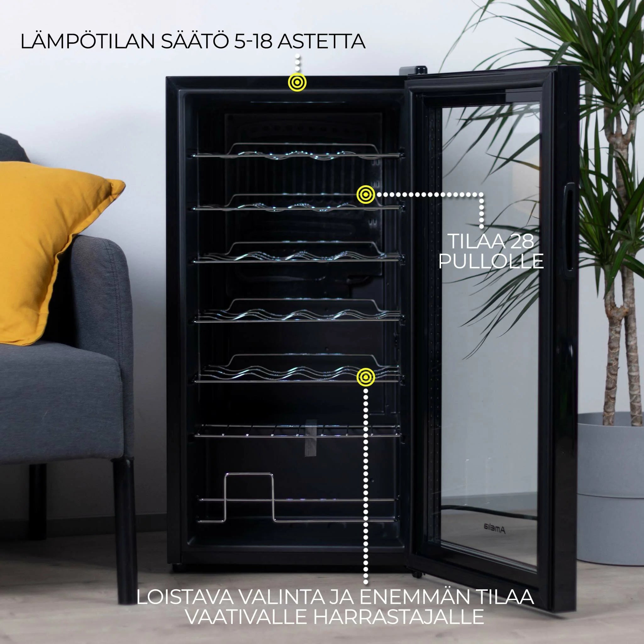 Amelia Cantinetta refrigerata Alsace 28