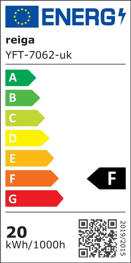 reiga Ventilatore da soffitto WiFi 132 CM con illuminazione a LED dimmerabile e telecomando, 3 temperature di colore, motore DC 6 velocità, compatibile con l'App Alexa Google Home, legno e marrone