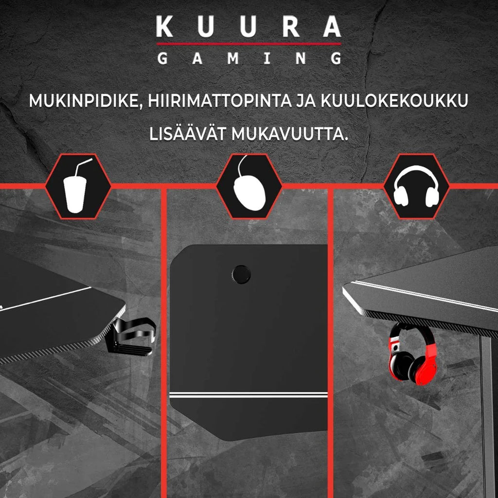 Kuura Gaming Gaming-Tisch RGB