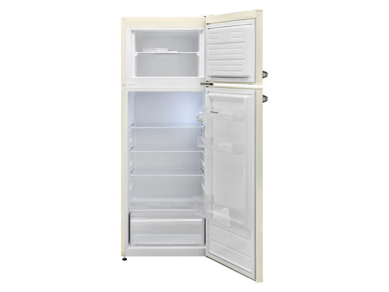 Frigorifero con congelatore KS144VC-10, crema, 213 litri