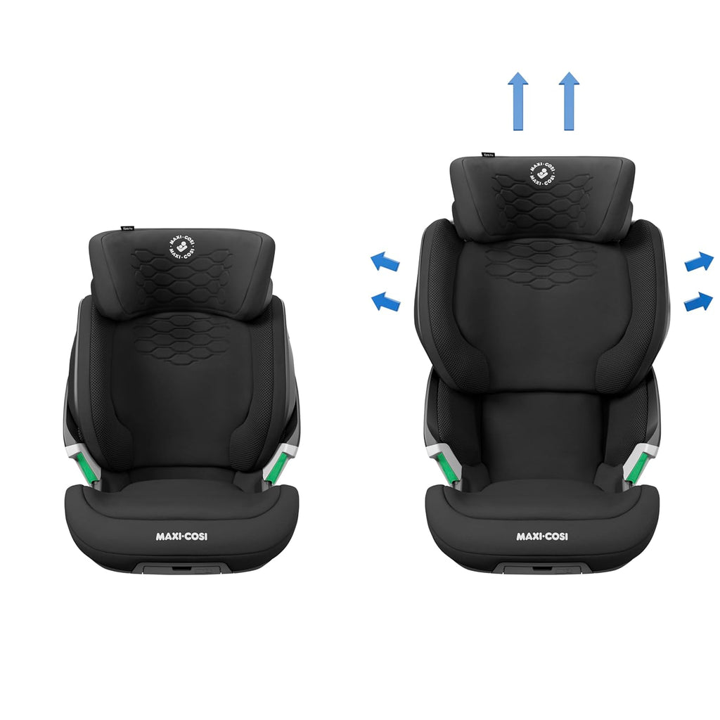 Seggiolino Auto Maxi-Cosi Kore Pro i-Size, 3.5–12 Anni, 100–150 cm, Luce ClickAssist, Altezza/Larghezza Regolabili, Sistema di Protezione Laterale+, Authentic Cognac