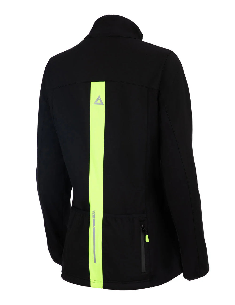 Giacca Ciclismo Donna in Softshell Termico Pro Line II Nero-Neon Prodotto in Set
