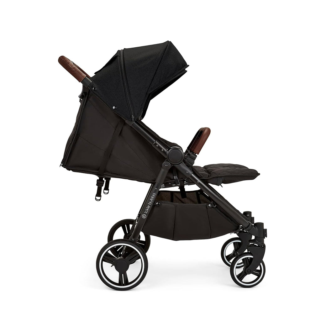 Venus Max Doppel kinderwagen - adatto dalla nascita fino a 15 kg (circa 3 anni), passeggino doppio compatto, leggero, pieghevole, inclusi parapioggia e coprigambe (Biscuit)