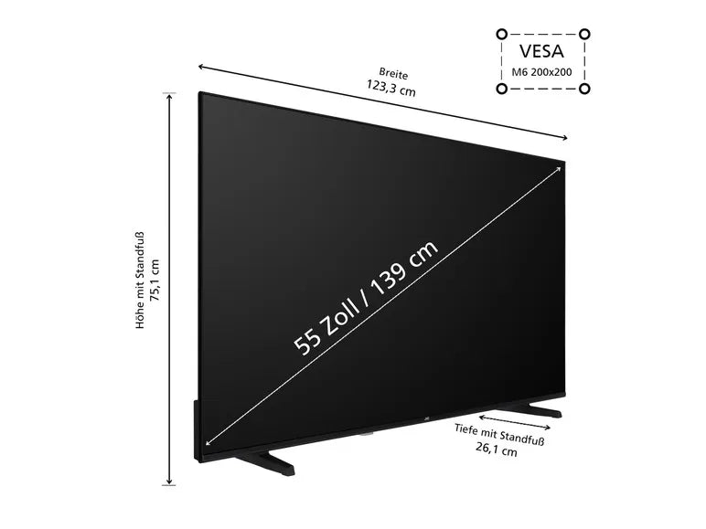 Televisore »LT-55VU3455« Smart TV 4K UHD da 55 pollici - Powered by TiVo