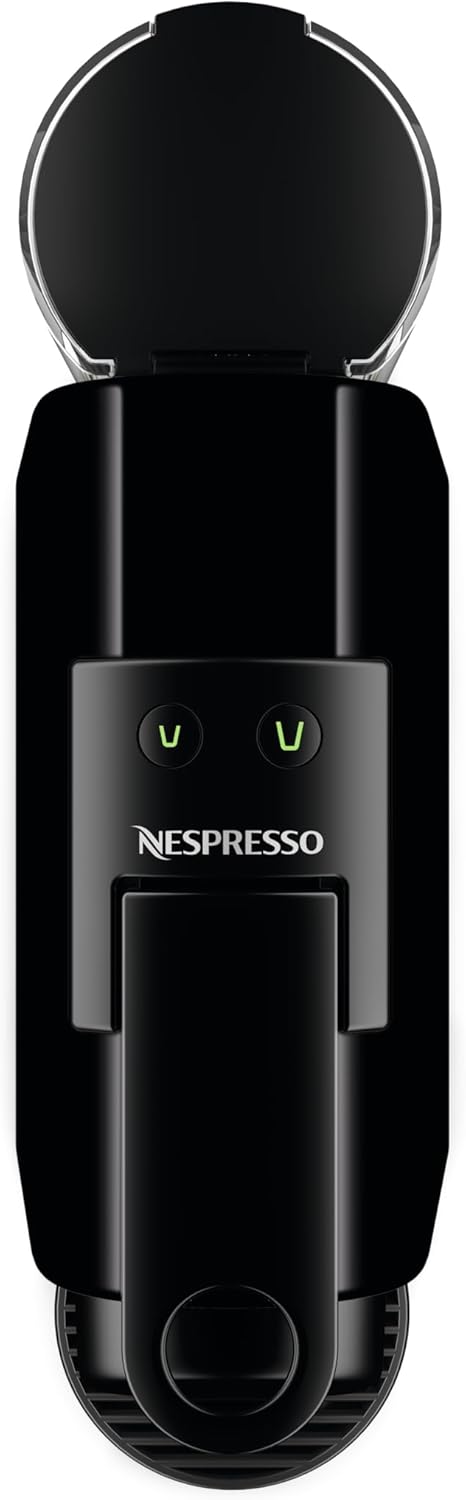 Nespresso De'Longhi EN 85.B Essenza Mini Macchina da Caffè a Capsule,Welcome Set con Capsule Assortite in Diversi Gusti,Pressione Pompa 19 bar,Design Salvaspazio,1370W,0.6 L,32.5 x 11 x 20.5 cm,Nero