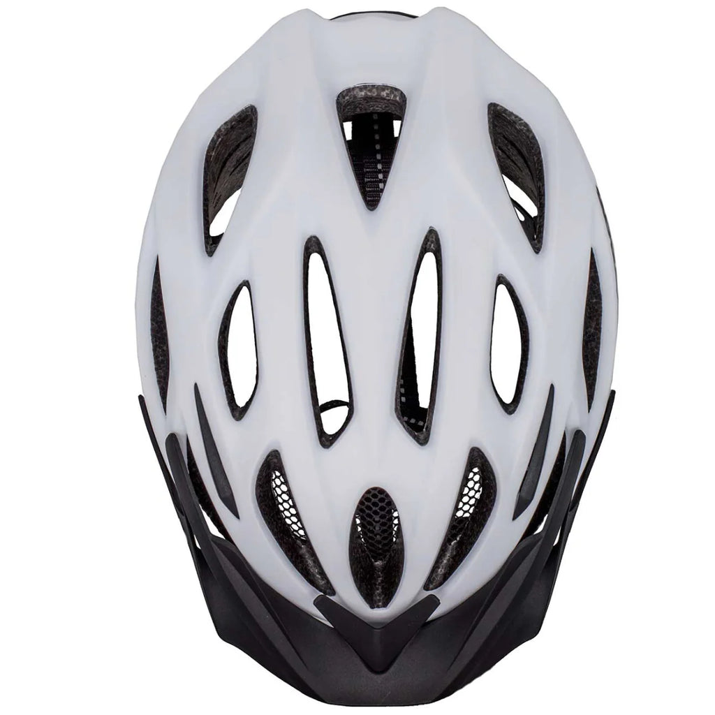 Casco da bicicletta Savage KJ-201 Bianco Opaco - Uomo e Donna