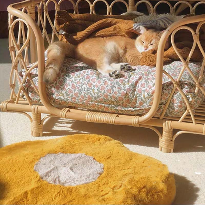 SchlafOase – Visco-Schaum Katzenmatte für kuschelige Entspannung