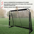 Prosport Porta da calcio 183x122x60 Premium nera