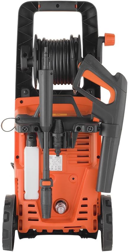 BLACK+DECKER Hochdruckreiniger BXPW2200PE mit Patio Cleaner Deluxe und Feste Bürste (2200 W, 150 bar, 440 l/h)