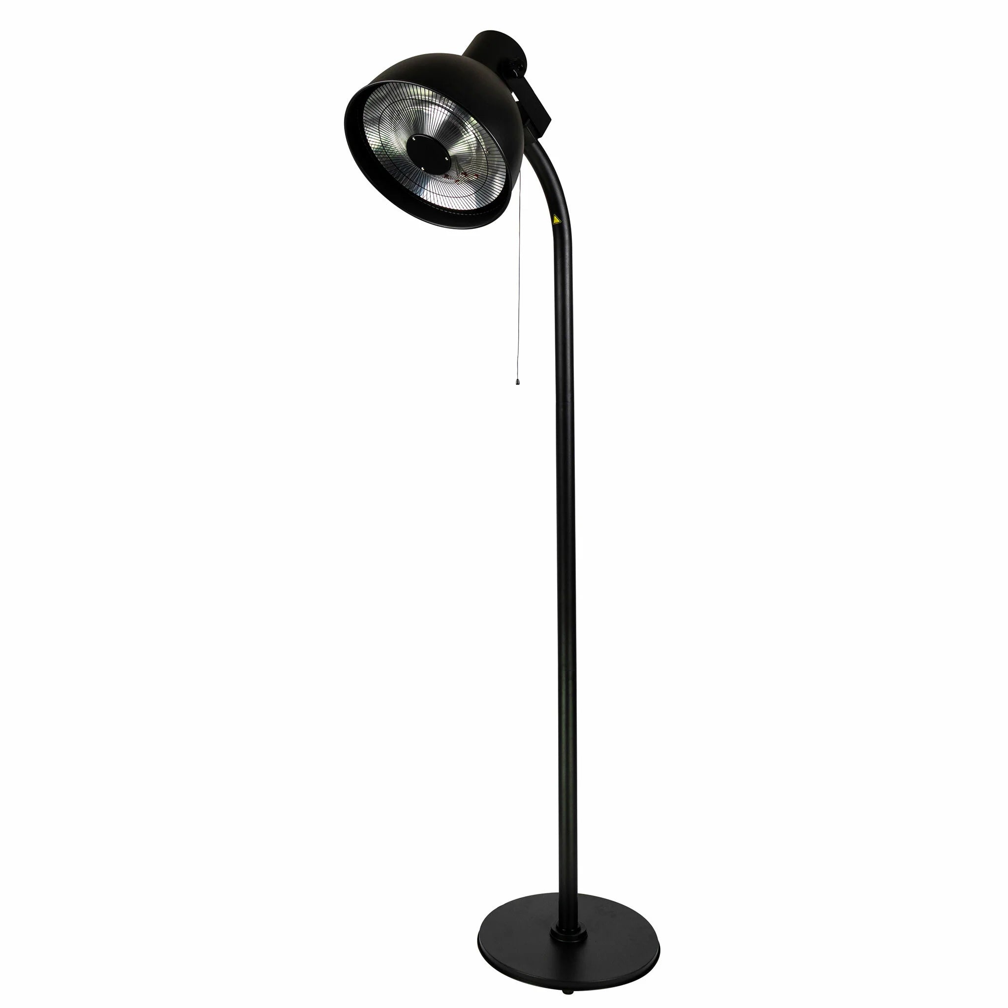 Fornorth Stufetta da Esterno a Piantana Deluxe 2000W, nero