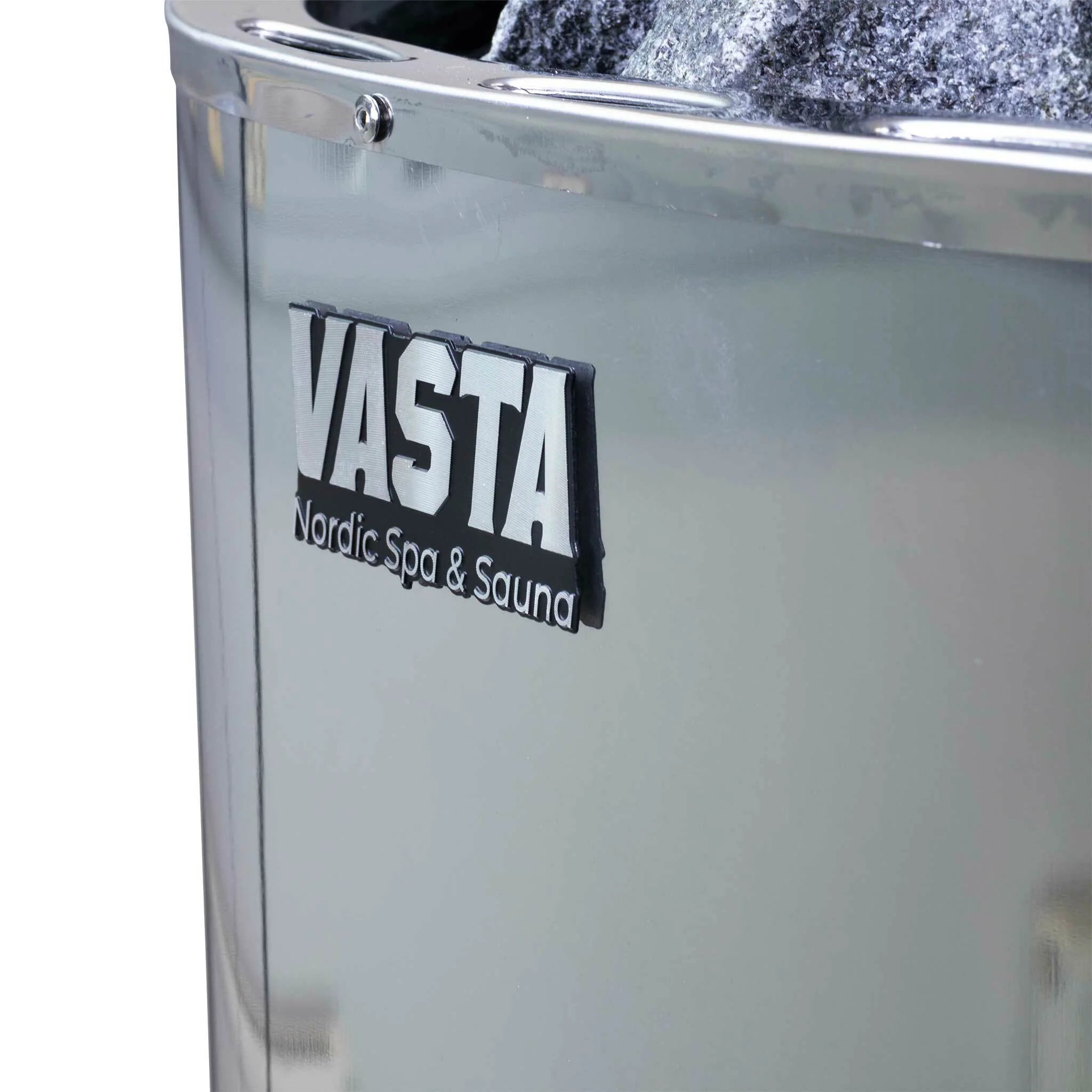 Vasta Stufa elettrica per sauna Blaze 8kW, controllo separato, 7-12m³, acciaio