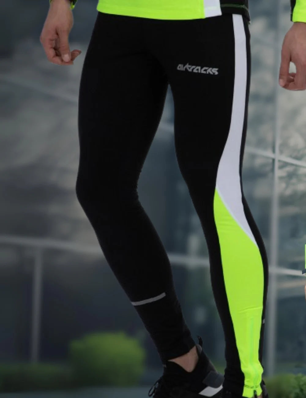 Herren Regenjacke + Laufhose Thermo Tight