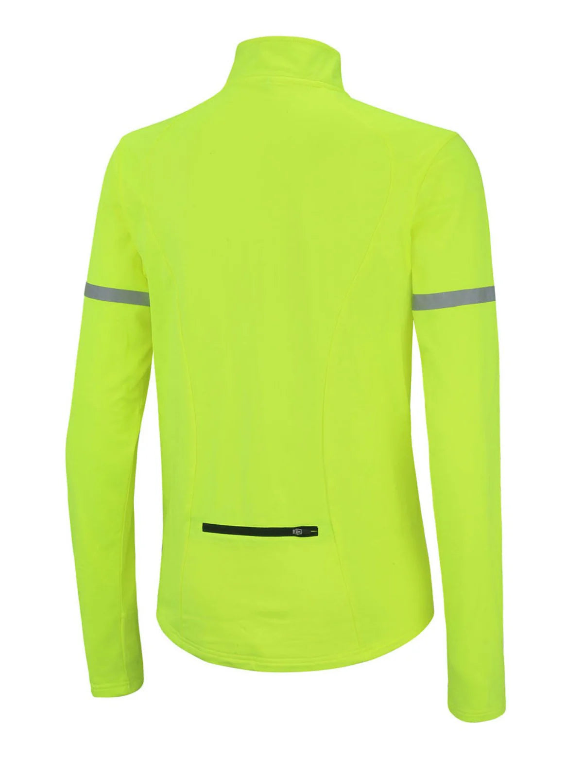 Herren Thermo Fahrradtrikot - Laufshirt Langarm Neon