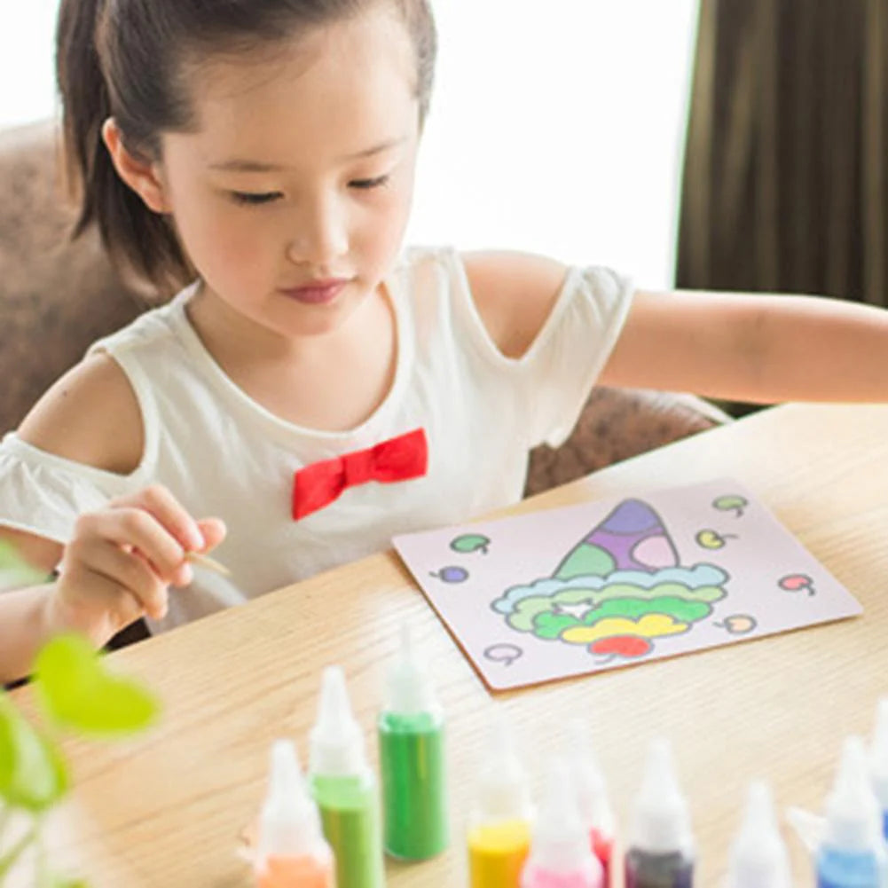 DIY Painting - Creativo con la sabbia - Set di pittura con la sabbia