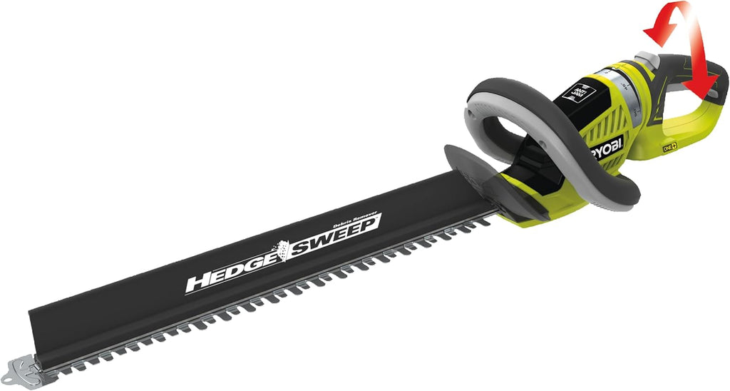 18 V ONE+ Akku-Heckenschere RY18HT50A-0 (Schnittgeschwindigkeit 1350 U/min, Messerlnge 50 cm, 24 mm Messerabstand, ohne Akku & Ladegert im Karton), Grün