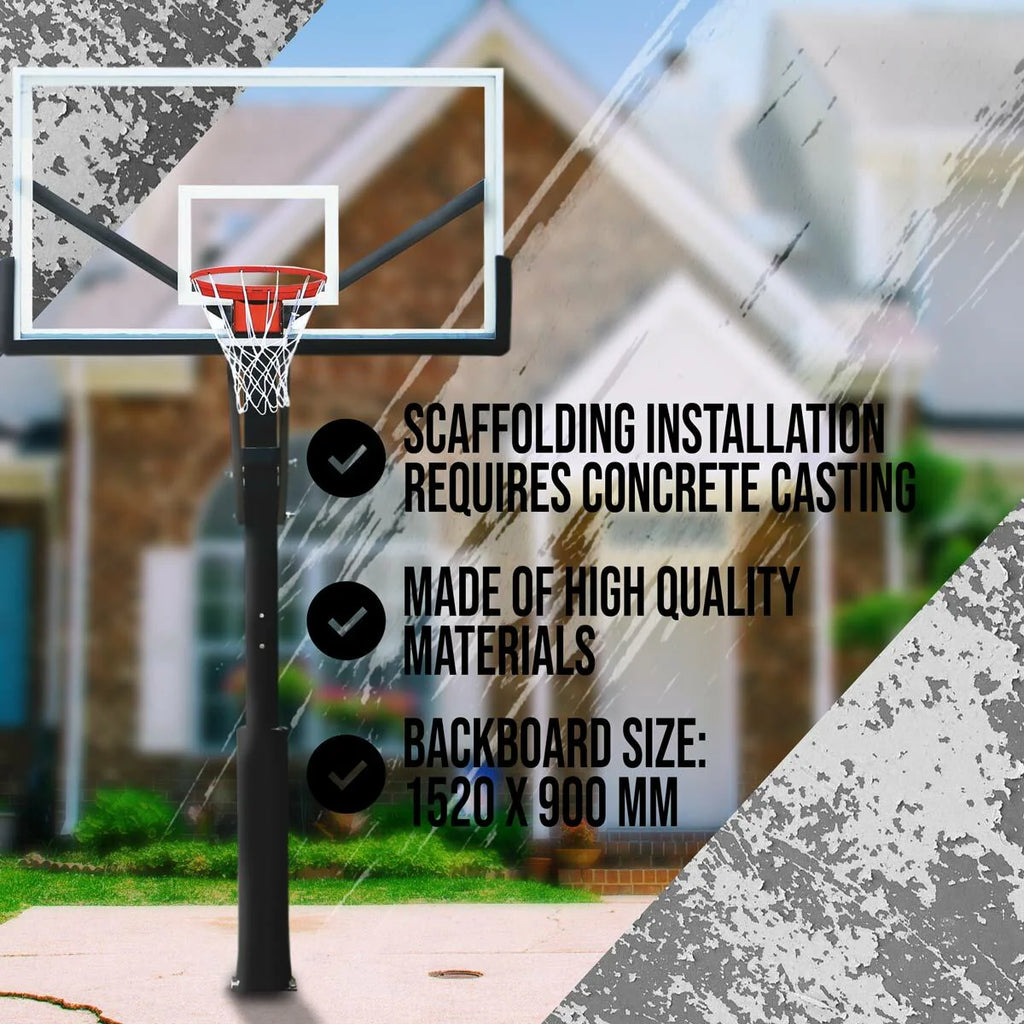 Prosport Basketballkorb In-Ground 2.3-3.05m
