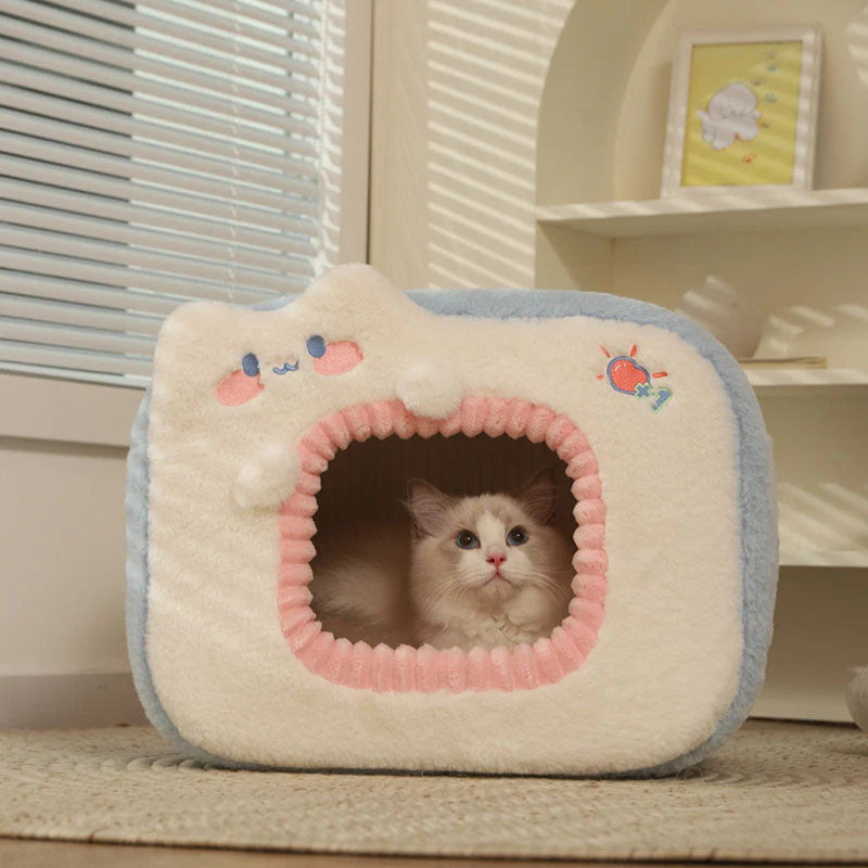 KatzenVilla - Elegante cuccia per gatti per un rifugio riposante
