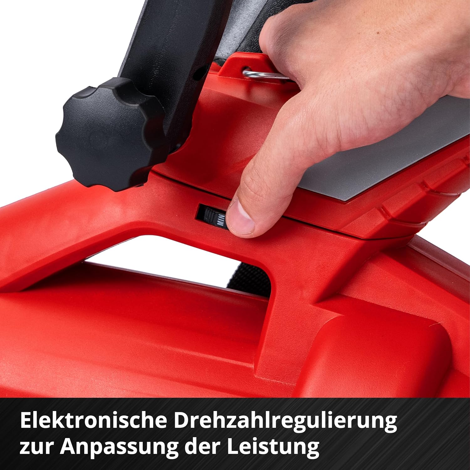 Aspiratore soffiatore per foglie a batteria Einhell GE-CL 36 Li E-Solo Power X-Change (Ioni di litio, 2 x 18 V, velocità aria 210 km/h, motore senza spazzole, sacco raccolta da 45 l, tracolla, senza batteria e caricabatteria)