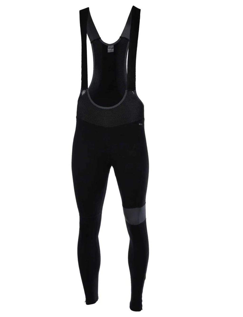 Salopette Ciclismo Termica Lunga Uomo Pro Team II Nero-Grigio