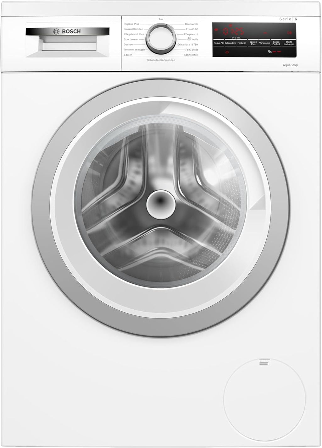 BOSCH WAN28127 Lavatrice Serie 4, a carica frontale, capacità 8 kg, 1400 giri/min, Iron Assist, Active Water Plus, EcoSilence Drive, Speed Perfect, bianco, 60 cm