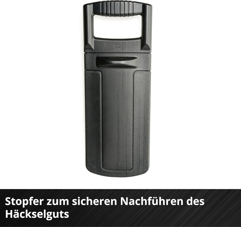 Einhell Trituratore a batteria REDAXXO 36/25 Power X-Change (36 V, spessore max. rami 25 mm, 3 lame reversibili in acciaio, sacco di raccolta da 55 L, impugnatura per il trasporto, pressore)