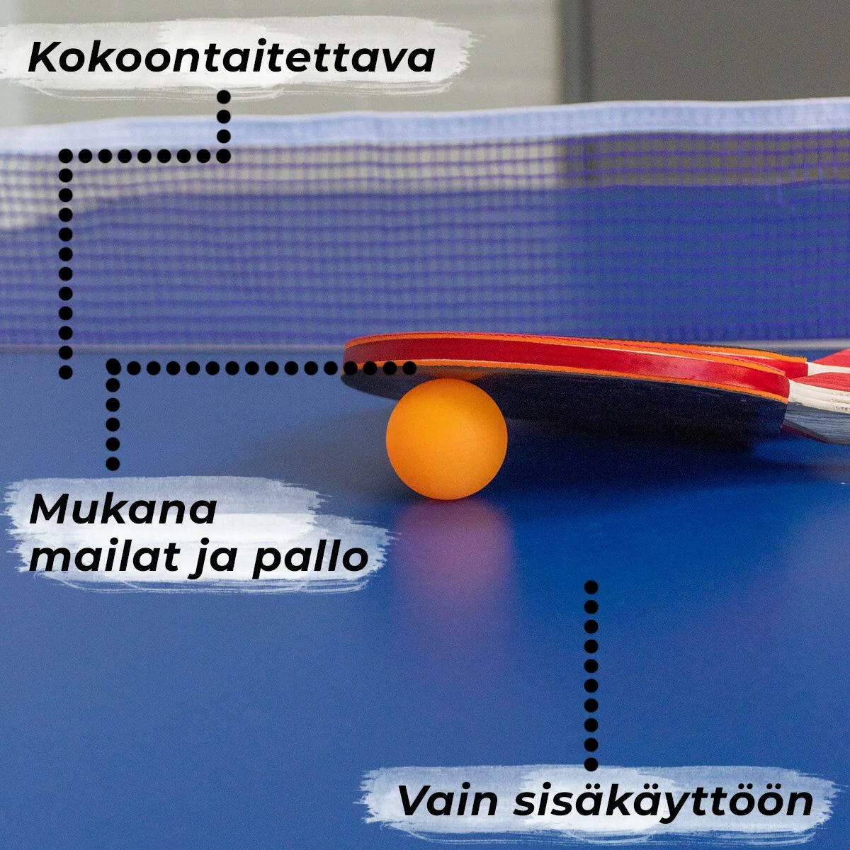 ProSport Mini Tischtennisplatte, faltbar