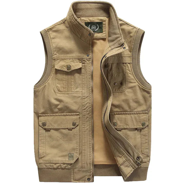 Luke - Vintage-Mehrtaschenwesten