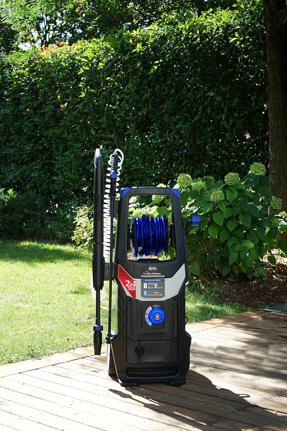 Idropulitrice AR Blue Clean e-4 TWINFLOW con sistema Dualtech (2500 W, 150 bar, 810 l/h)