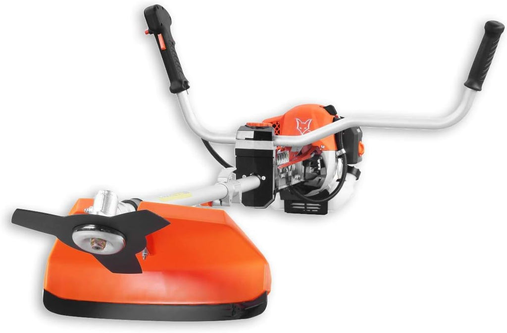 FUXTEC Decespugliatore Professionale a Benzina FX-PS162 – Decespugliatore Professionale da 62cc, Filo e Bretella di Trasporto Comfort – Tagliabordi con Sistema Antivibrazione – Decespugliatore a 2 Tempi con Bobina a Filo