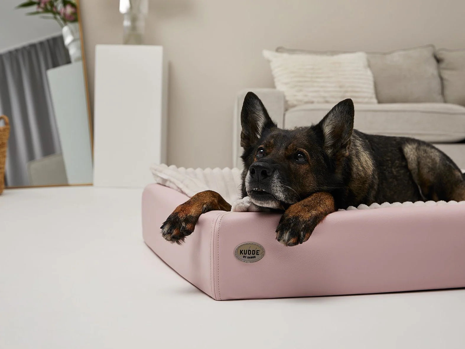 Hundebett KUDDE Pastell