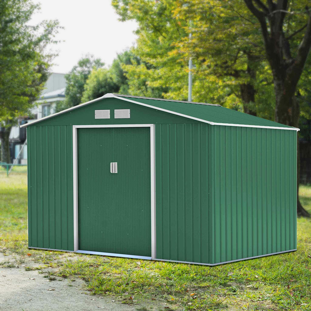 Casetta degli attrezzi Fornorth, 8,84m2, verde