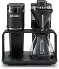 Melitta EPOS Macchina da caffè con macinacaffè, nero-argento