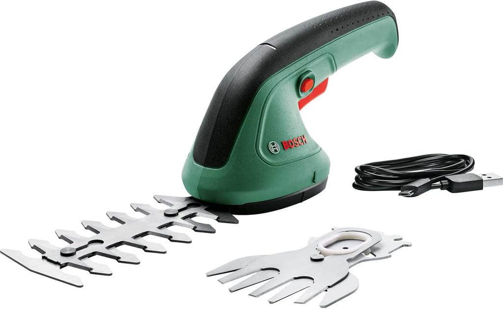 Bosch Gartenschere EasyShear (integrierter 3,6 V Akku, Akkulaufzeit: 40 min, Messerlnge: 12 cm (Strauch) / 8 cm (Gras), im Karton)