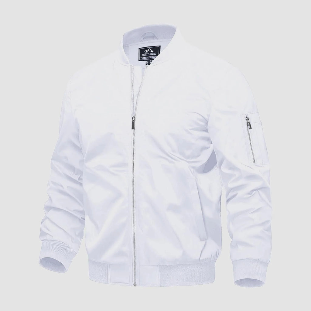 Bomber da uomo con cerniera