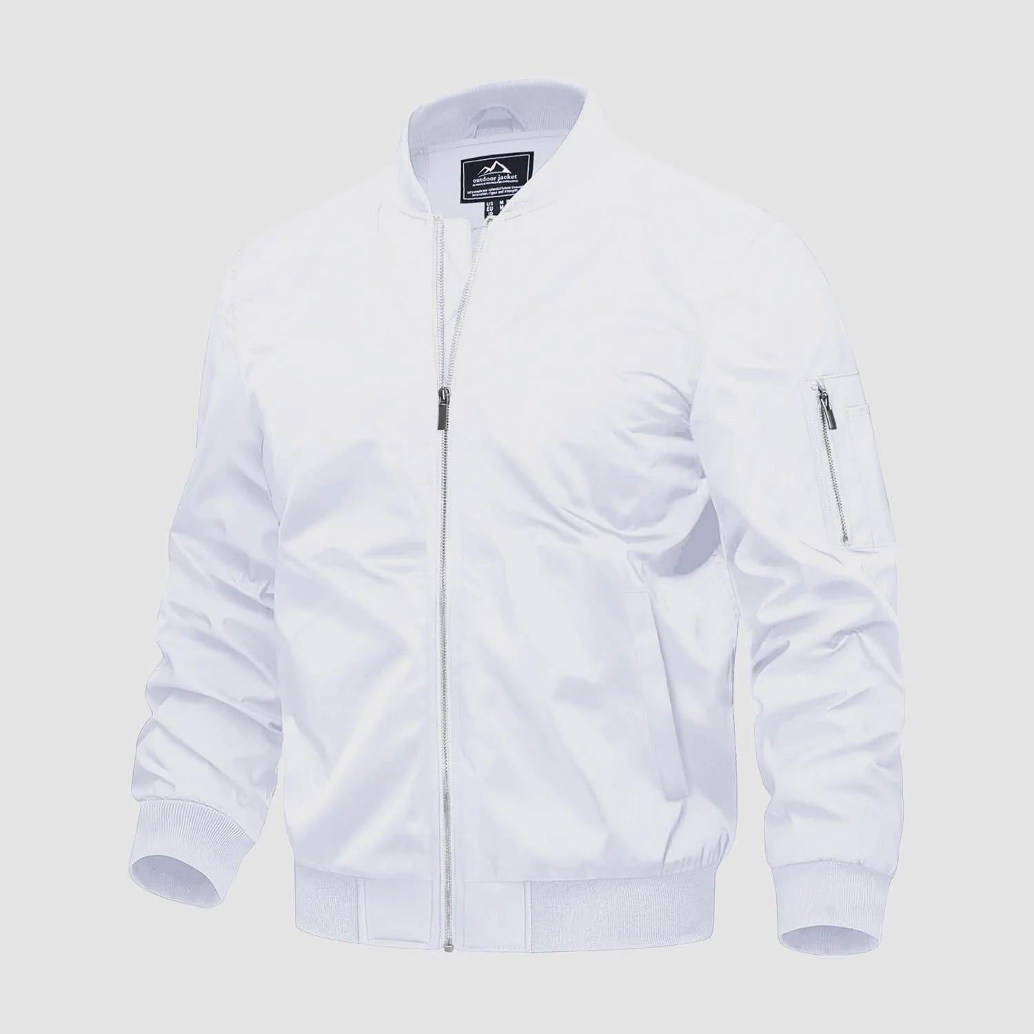 Bomber da uomo con cerniera
