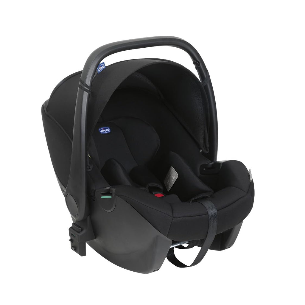 Chicco Kory Essential I-Size Autositz von 40 cm bis 85 cm, Gruppe 0+ für Babys, zugelassen nach ECE R129/03 , einfach zu montieren, 90° drehbar