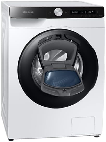 Samsung WW90T554AA Lavatrice a Carica Frontale 9 kg 1.400 Giri/Min, AddWash, Ecobubble, Vapore igienizzante, ECO5590 Classe efficienza energetica: A