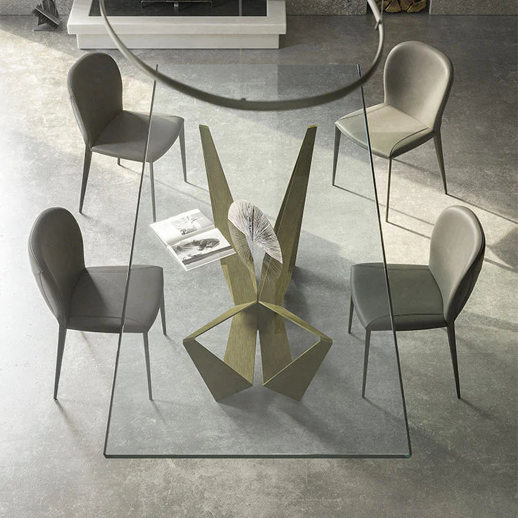Cattelan Italia Tavolo da pranzo Skorpio Glas, rettangolare
