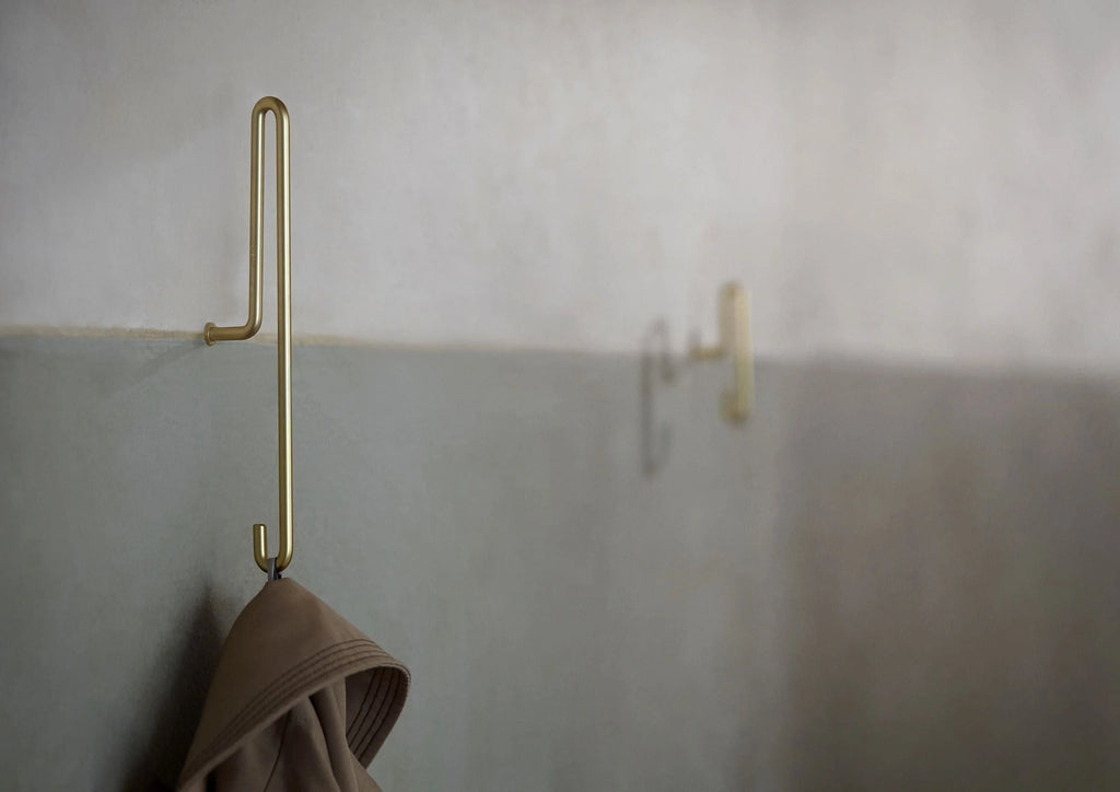 Moebe Wandhaken gro, Gold