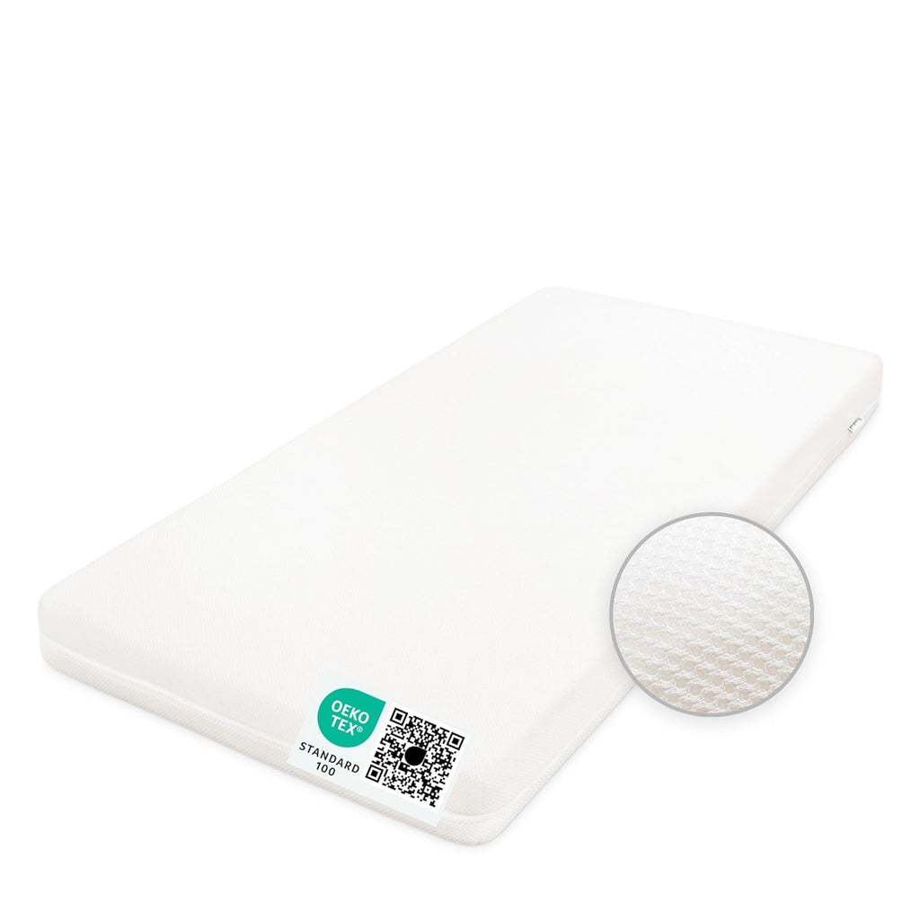 Ehrenkind® Kindermatratze Pur | Baby Matratze 80x200 Standard 100 by OEKO-TEX | Babymatratze 80x200 aus hochwertigem Schaum und Hygienebezug